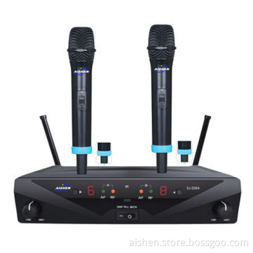PLL and UHF Wireless Microphone with 32 Channels
